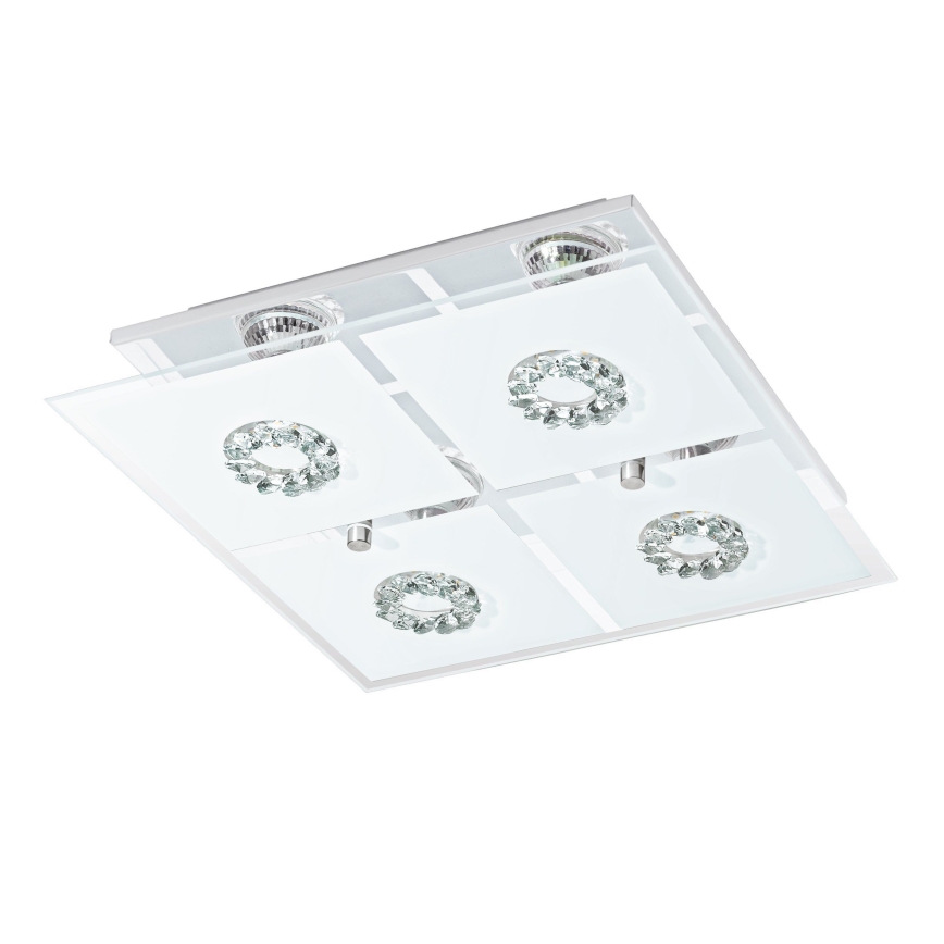 Eglo 93783 - LED griestu lampa RONCATO 4xGU10/3W/230V