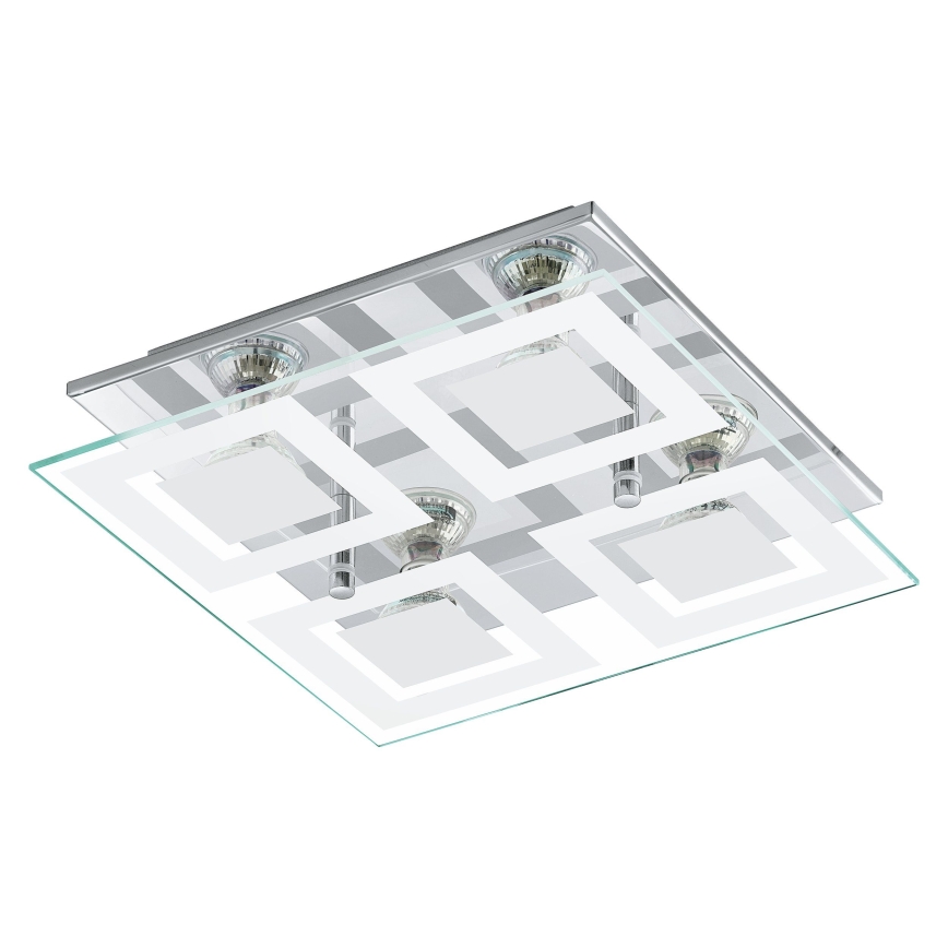 Eglo - LED griestu gaismeklis 4xGU10-LED/3W/230V