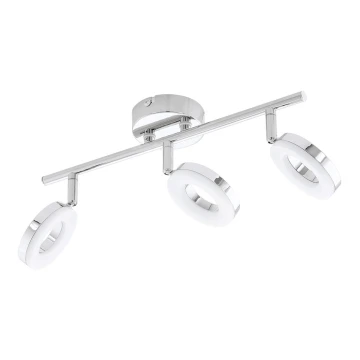 Eglo 94758 - LED Vannas istabas starmetis GONARO 3xLED/3,8W/230V IP44