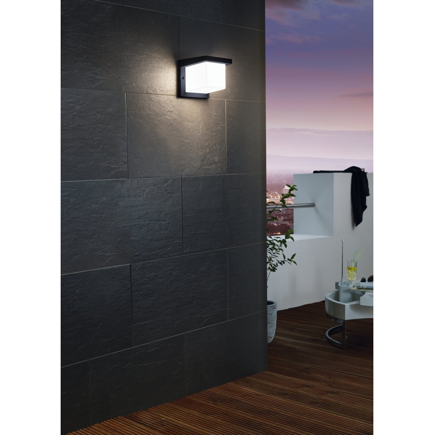 Eglo - Āra sienas gaismeklis LED/10W/230V