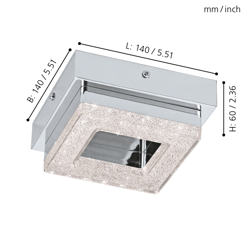 Eglo - LED Griestu lampa 1xLED/4W/230V