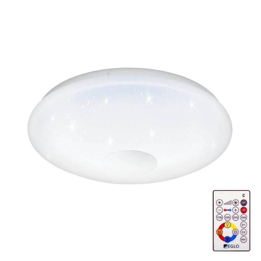 Eglo - LED Aptumšojama griestu lampa LED/20W/230V + tālvadības pults