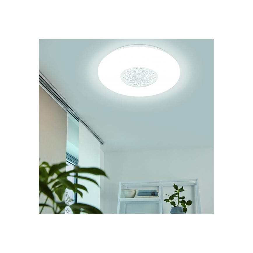 Eglo - LED RGBW Aptumšojama sienas griestu lampa CAPASSO-C LED/17W/230V