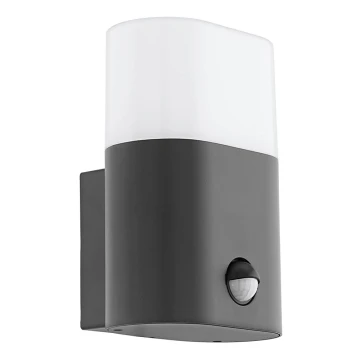 Eglo 97316 - LED Āra Sienas Apgaismojums ar sensoru FAVRIA LED/11W/230V