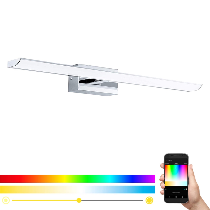 Eglo - LED RGB Aptumšojama vannas istaba apgaismojums LED/15,6W/230V IP44 + tālvadības pults