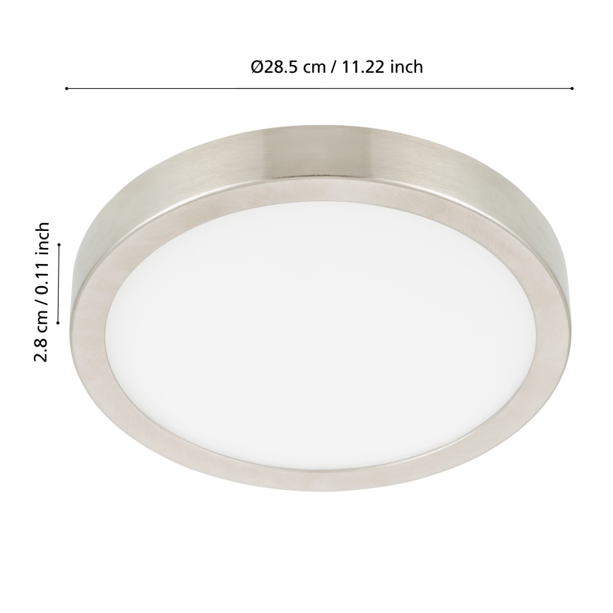 Eglo - LED Aptumšojama vannas istabas griestu lampa LED/19,5W/230V 2700-6500K IP44 ZigBee