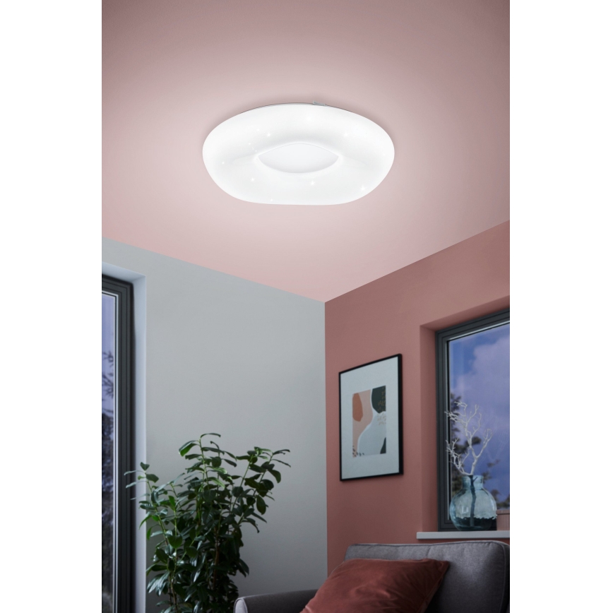 Eglo - LED Aptumšojama griestu lampa LED/18W/230V + tālvadības pults