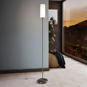 EGLO - Grīdas lampa 1xE27/40W balta