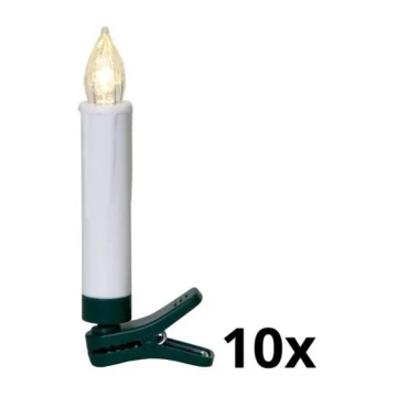 Eglo - KOMPLEKTS 10x LED Apgaismojums Ziemassvētku eglītei 1xLED/0,06W/1xAAA