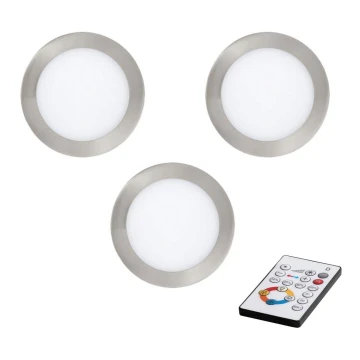 Eglo - KOMPLEKTS 3x LED Aptumšojams piekaramo griestu gaimseklis TINUS LED/6W/230V + TP