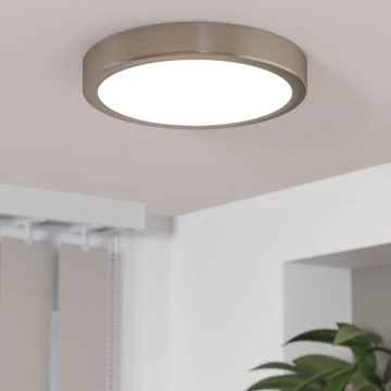 Eglo - LED Aptumšojama griestu lampa LED/17W/230V hroms