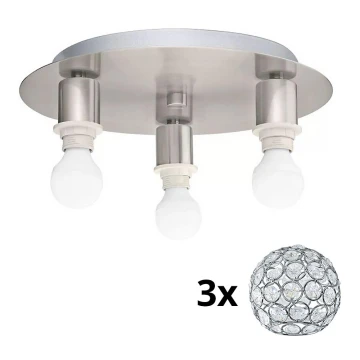 Eglo - LED Griestu lampa MY CHOICE 3xE14/4W/230V hroms