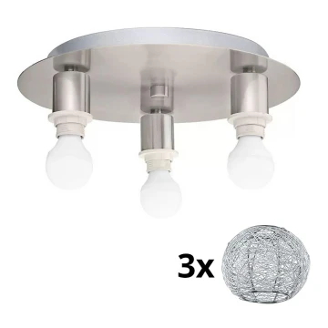 Eglo - LED Griestu lampa MY CHOICE 3xE14/4W/230V hroms