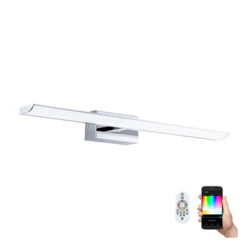 Eglo - LED RGB Aptumšojama vannas istaba apgaismojums LED/15,6W/230V IP44 + tālvadības pults