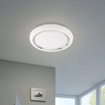 Eglo - LED RGBW Aptumšojama griestu lampa CAPASSO-C LED/17W/230V