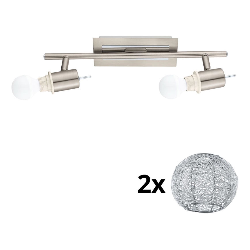 Eglo - LED Starmetis MY CHOICE 2xE14/4W/230V hroms