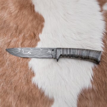 Ekskluzīvs Damaskas nazis 14 cm oša