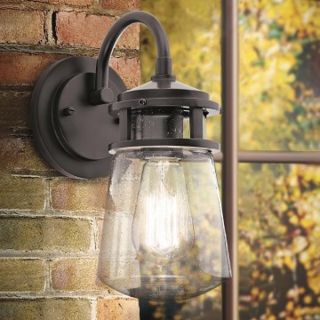 Elstead - Āra sienas lampa LYNDON 1xE27/100W/230V IP44