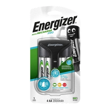 Energizer - Bateriju lādētājs NiMH 7W/4xAA/AAA 2000mAh 230V