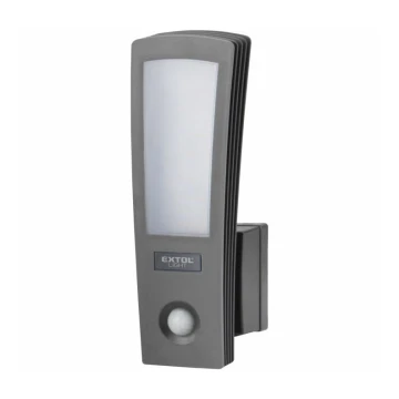 Extol - LED Āra sienas lampa ar sensoru LED/15W/230V IP65