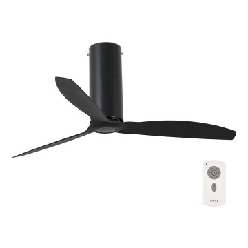 FARO 32060 - Griestu ventilators TUBE FAN melna + tālvadības pults