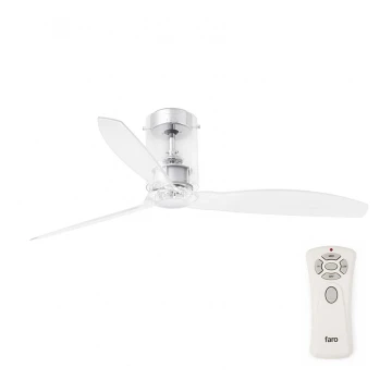 FARO 33393 - Griestu ventilators MINI TUBE FAN ar tālvadības pulti un motoru DC