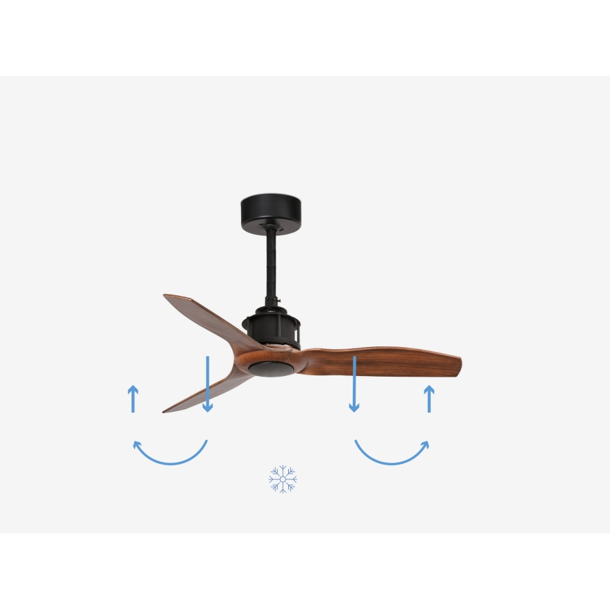 FARO 33425 - Griestu ventilators JUST FAN d. 81 cm + tālvadības pults