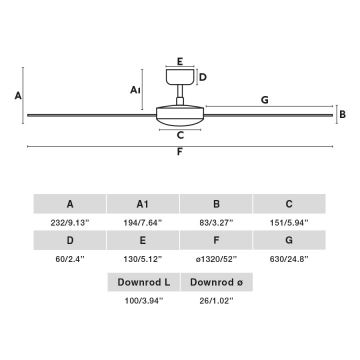 FARO 34290WP - Griestu ventilators CRUISER L balta d. 132 cm SMART + tālvadības pults