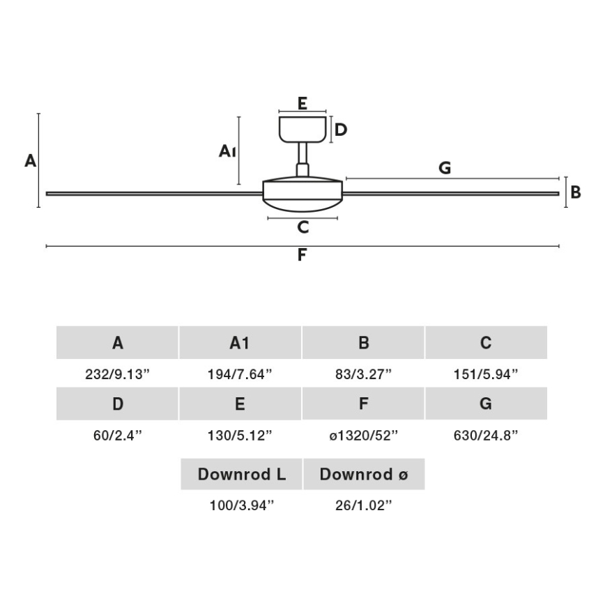 FARO 34290WP - Griestu ventilators CRUISER L balta d. 132 cm SMART + tālvadības pults