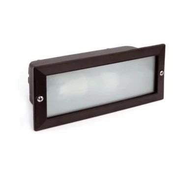 FARO 71491 - Iegremdējama āra lampa LISO 1xE27/40W/230V IP44