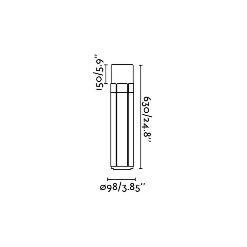 FARO 75531 - Āra lampa TRAM 1xE27/15W/230V IP65