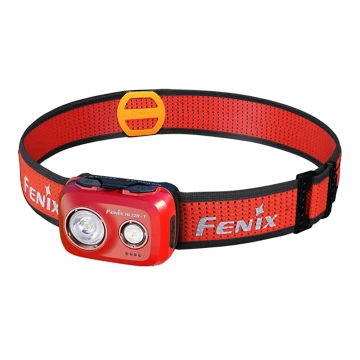 Fenix HL32RTRED - LED Uzlādējama galvas lampa LED/USB IP66 800 lm 300 h sarkana/oranža