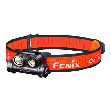 Fenix HM65RTRAIL - LED Uzlādējams galvas lukturis 2xLED/2xCR123A IP68 1500 lm 300 hrs
