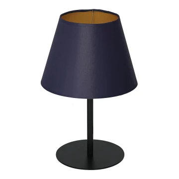 Galda lampa ARDEN 1xE27/60W/230V d. 20 cm violeta/zelta