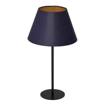 Galda lampa ARDEN 1xE27/60W/230V d. 30 cm violeta/zelta