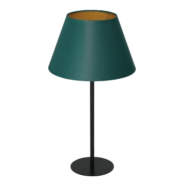 Galda lampa ARDEN 1xE27/60W/230V d. 30 cm zaļa/zelta