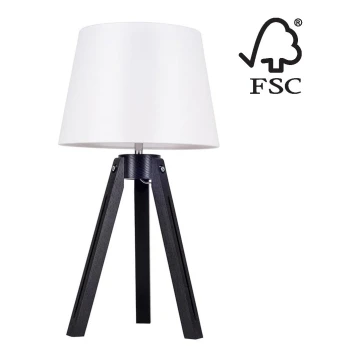 Galda lampa TRIPOD 1xE27/40W/230V  dižskābardis - FSC sertifikāts