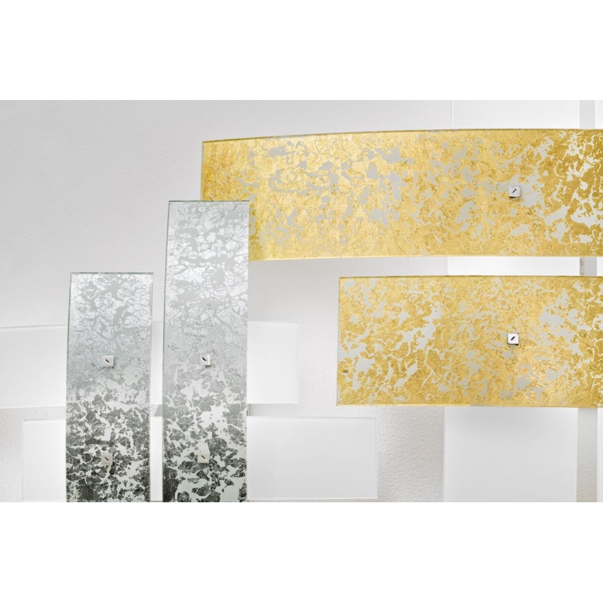 Gea Luce LARA P P oro - Griestu lampa LARA 2xE27/52W/230V 50 cm zelta