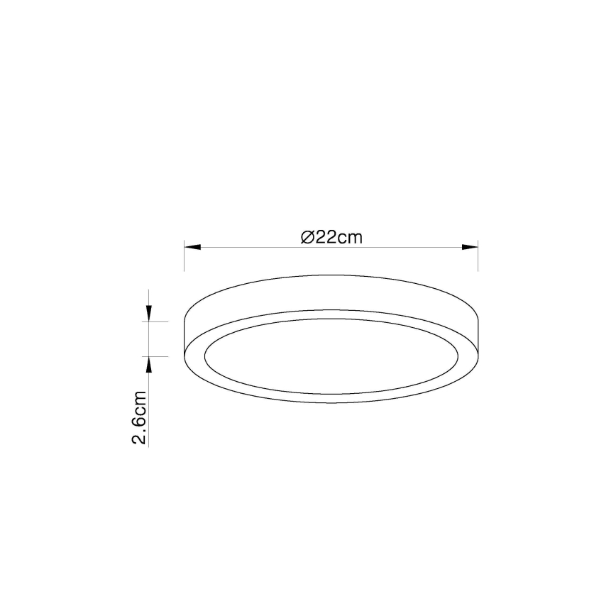 Globo - LED Aptumšojama griestu lampa LED/28W/230V