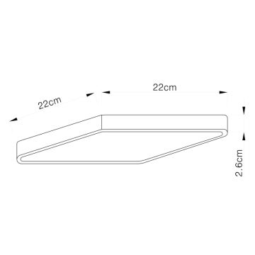 Globo - LED griestu gaismeklis LED/28W/230V