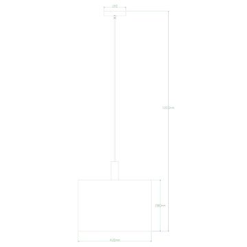 Globo - Lustra uz auklas 1xE27/40W/230V