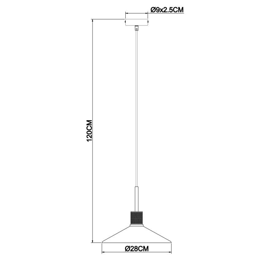 Globo - Lustra ar auklu 1xE27/60W/230V