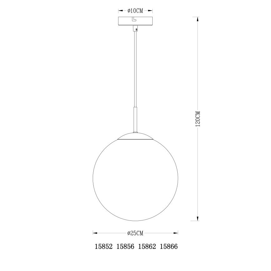 Globo - Lustra ar auklu 1xE27/40W/230V d. 25 cm