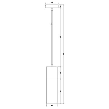 Globo - Lustra ar auklu 1xE27/25W/230V