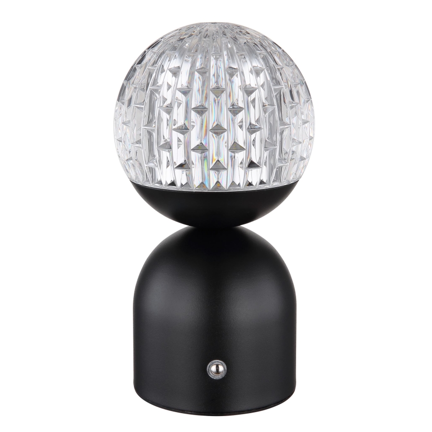 Globo - LED Aptumšojama skārienvadāma galda lampa LED/2W/5V 2700/4000/6500K 1800 mAh melna