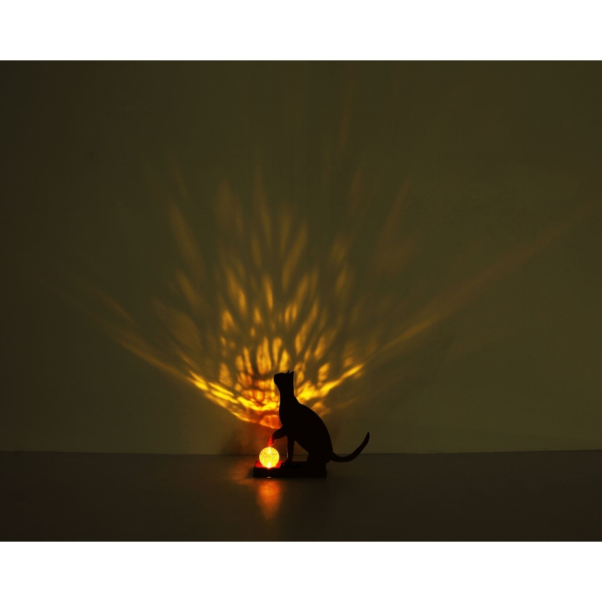 Globo - LED Saules enerģijas lampa LED/0,06W/3V IP44 kaķis