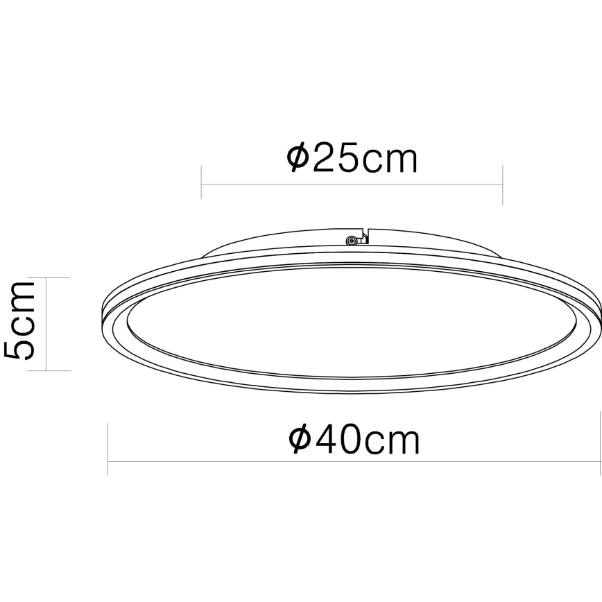 Globo - LED Griestu lampa LED/39W/230V d. 40 cm