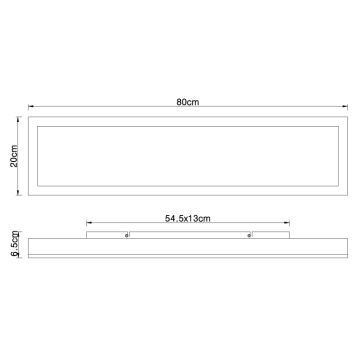 Globo - LED Griestu gaismeklis LED/24W/230V