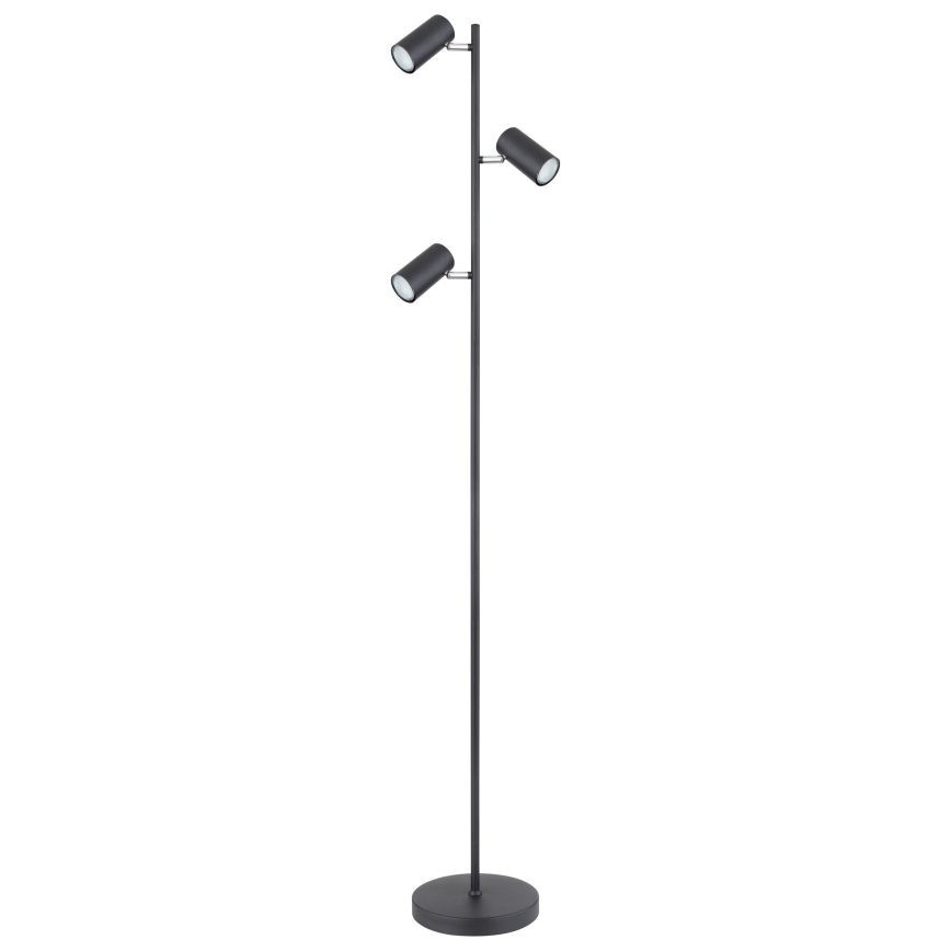 Globo - Grīdas stāvlampa 3xGU10/5W/230V melna