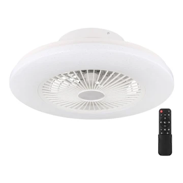 Globo - LED Aptumšojama griestu lampa ar ventilatoru LED/30W/230V 3000-6500K + tālvadības pults